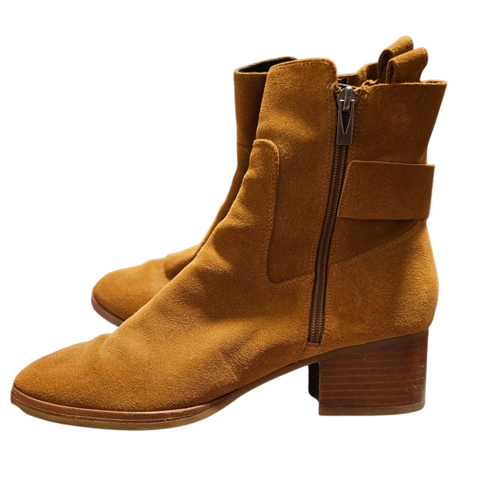 Via Spiga Octavia Brown Suede Bootie 9M